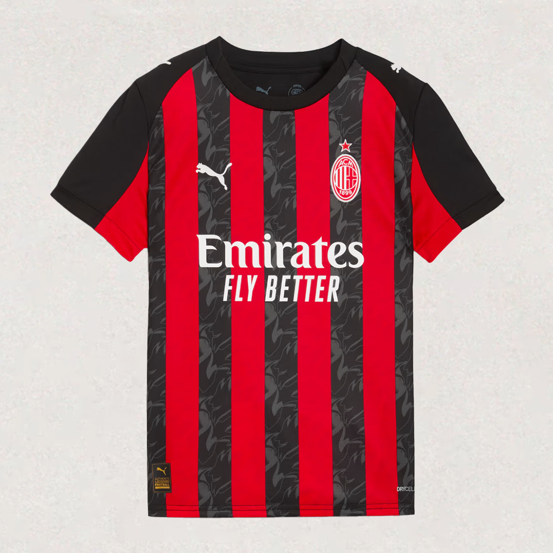 AC Milan 25/26 Home Kids Jersey