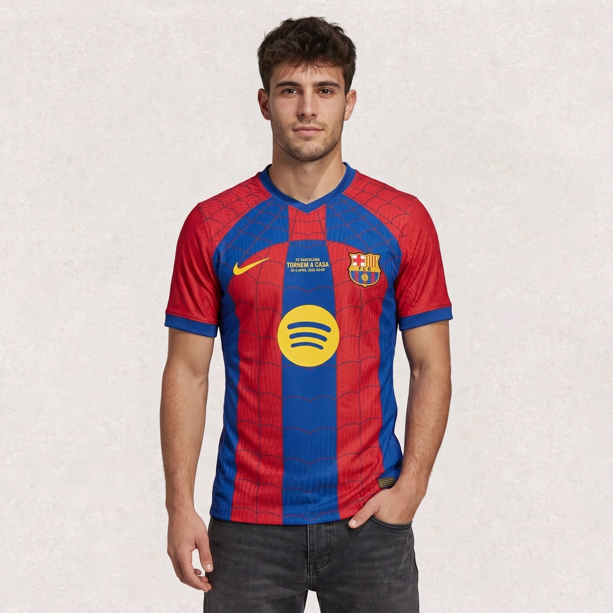 Barcelona 26/27 Spider-Man Jersey