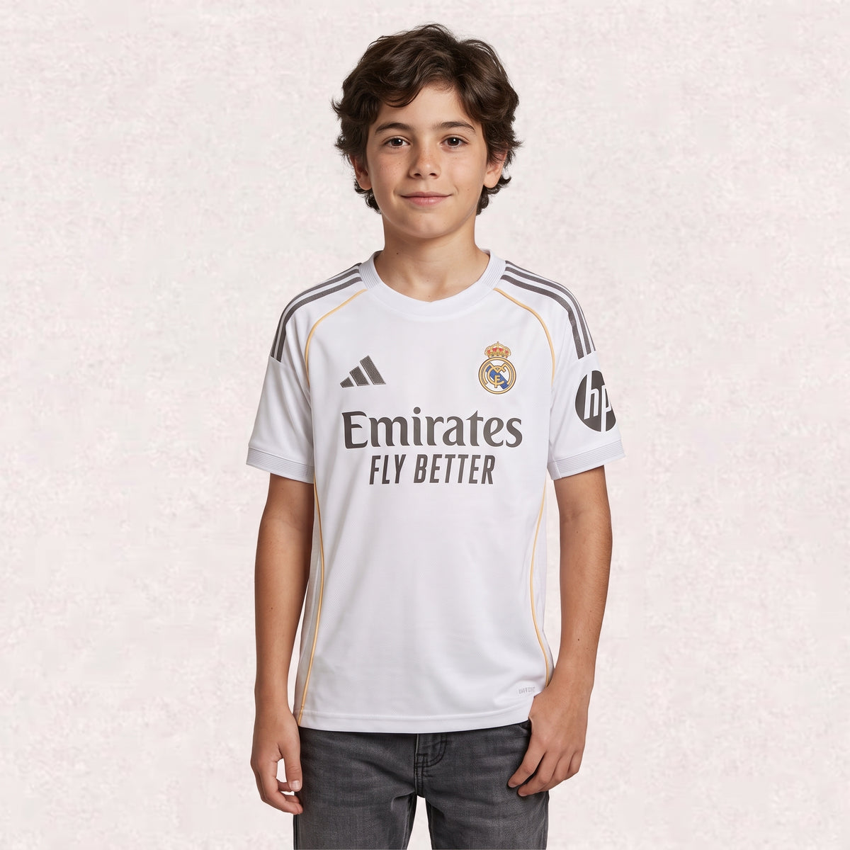 Real Madrid 25/26 Home Kids Jersey