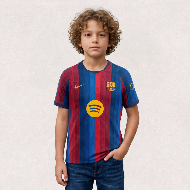 Barcelona 26/27 Home Kids Jersey