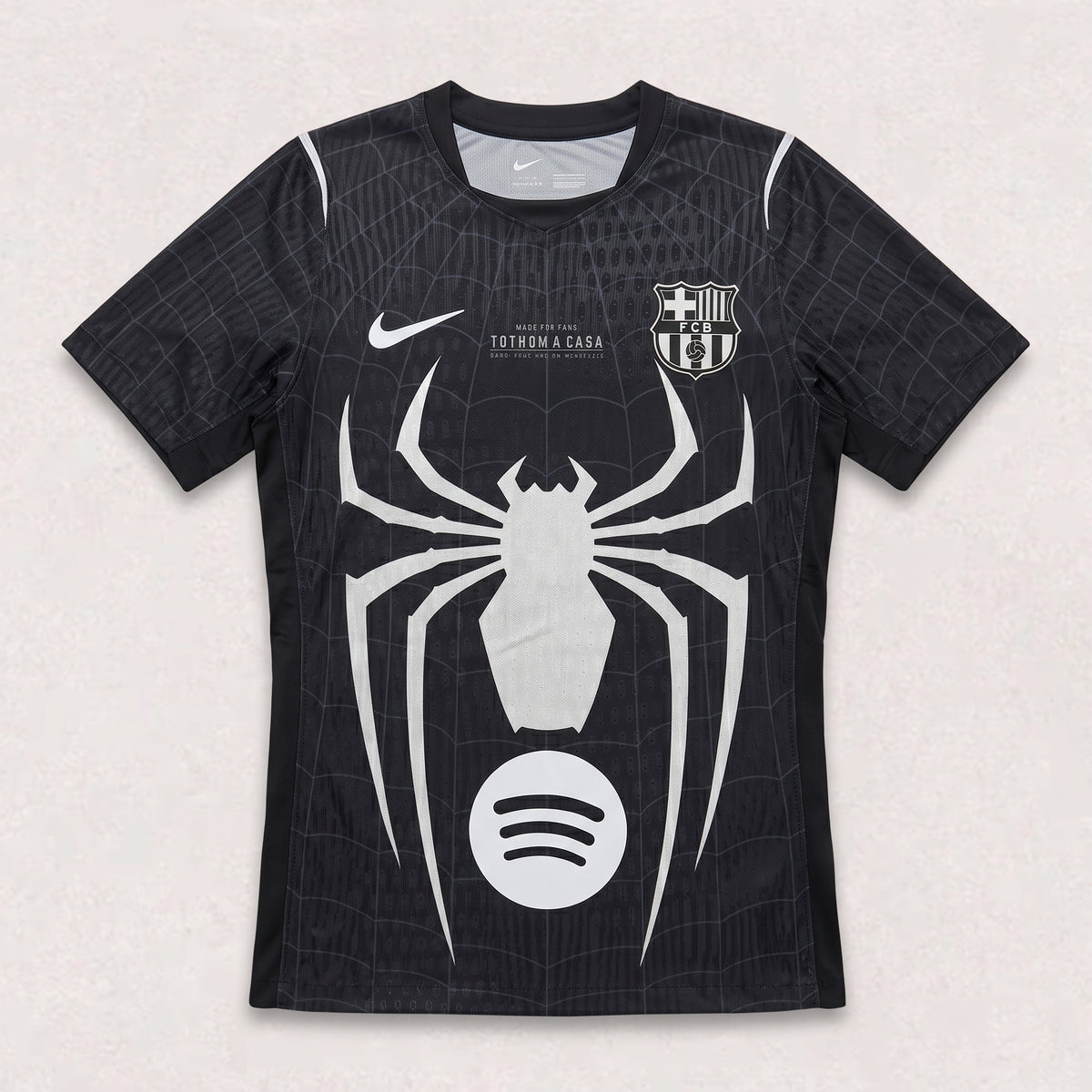 Barcelona 26/27 Black Spider-Man Jersey