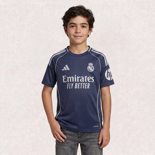 Real Madrid 25/26 Away Kids Jersey