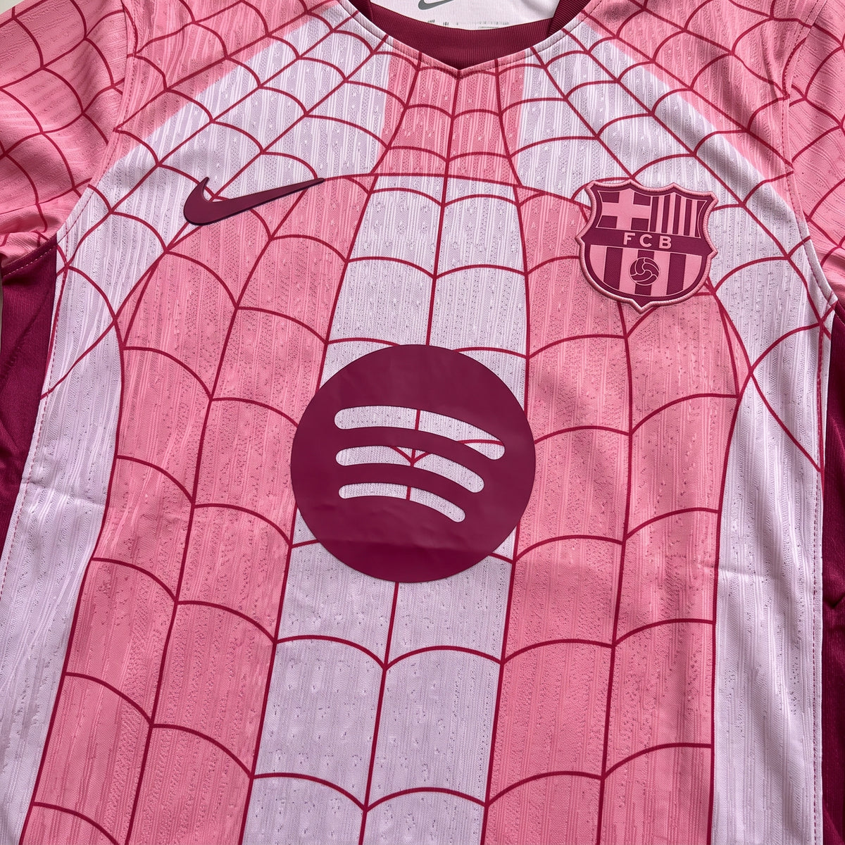 Barcelona 26/27 Pink Spider-Man Jersey