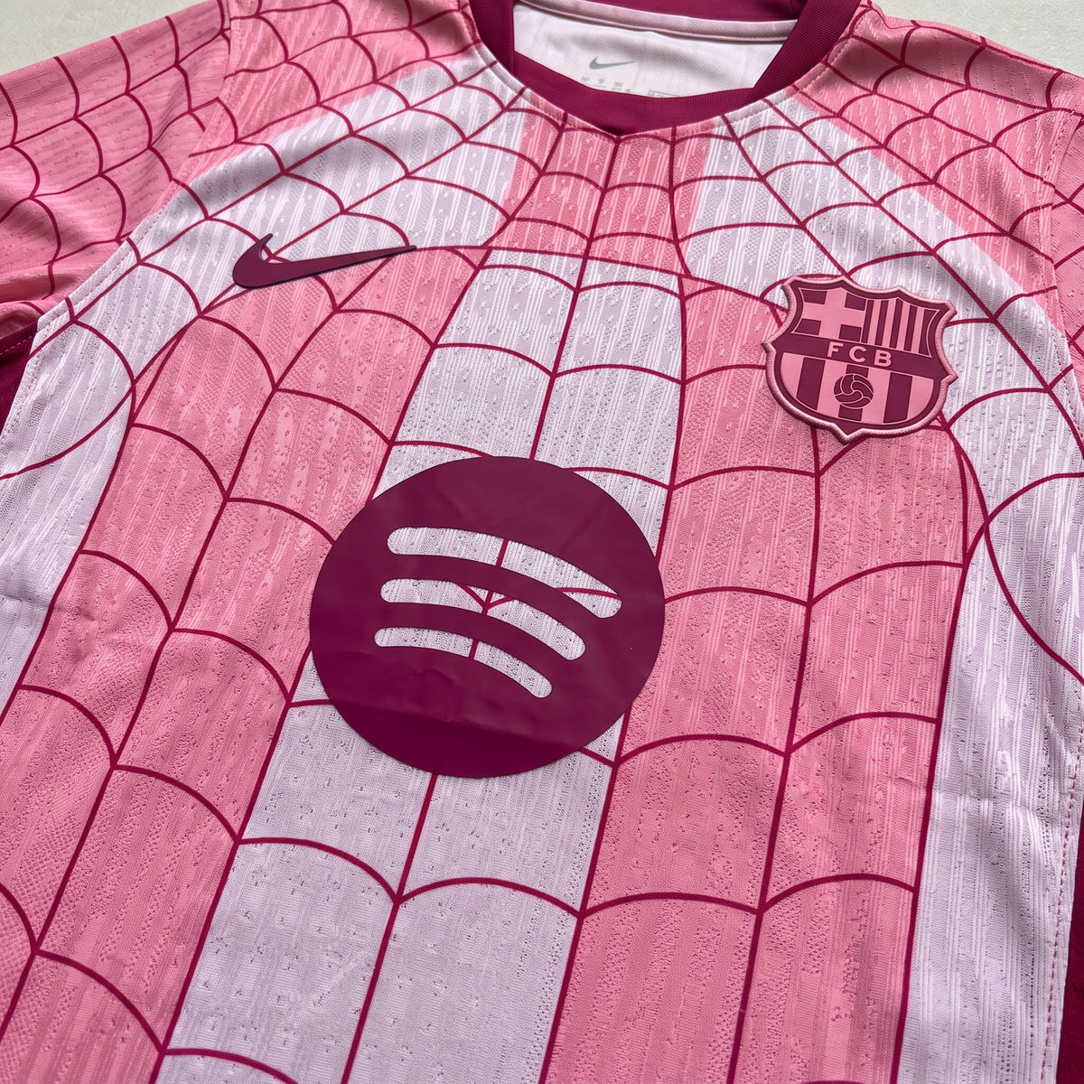 Barcelona 26/27 Pink Spider-Man Jersey