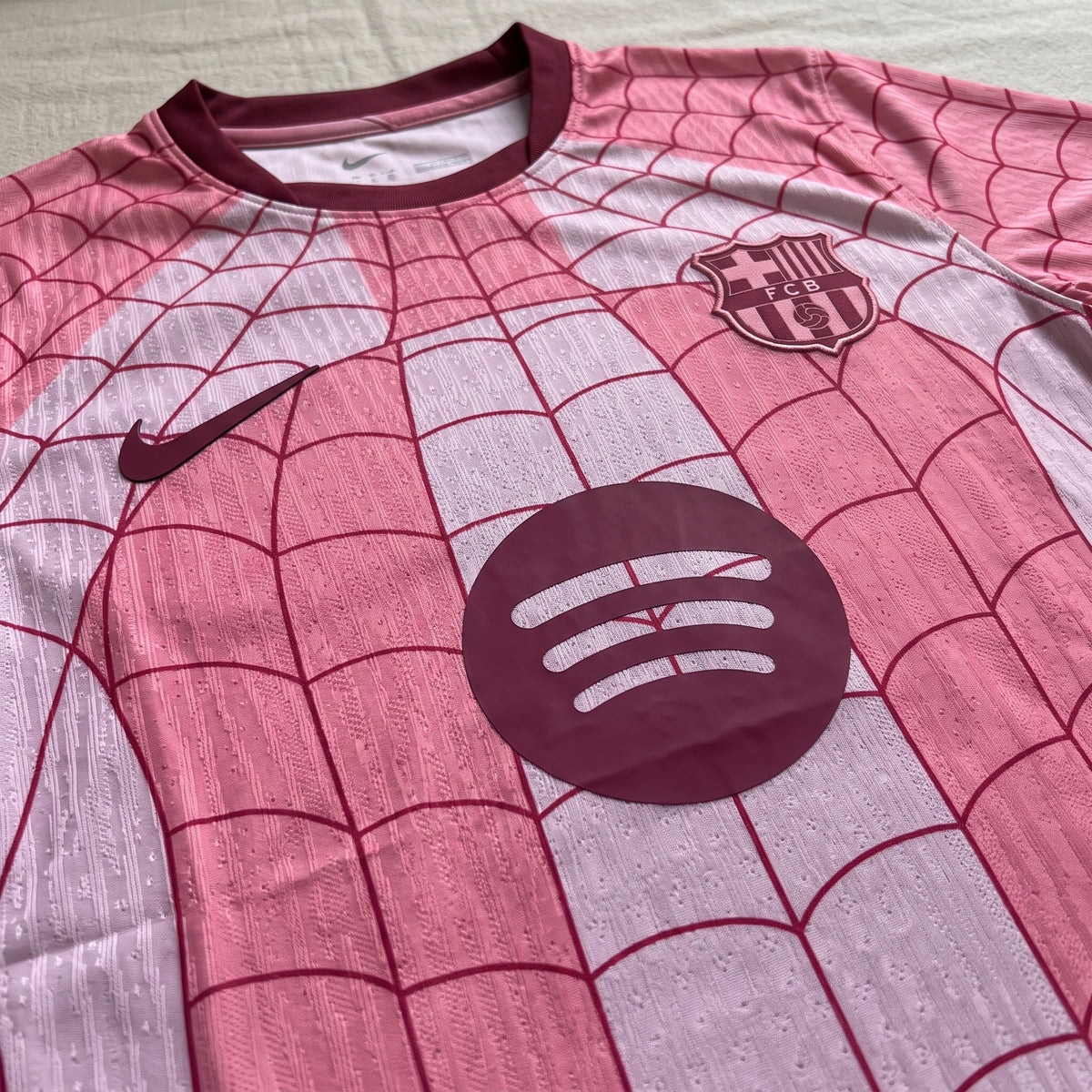 Barcelona 26/27 Pink Spider-Man Jersey
