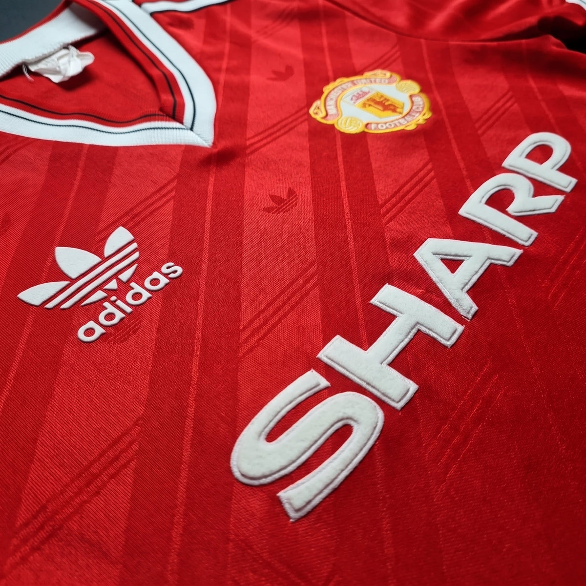 Manchester United 1986-1988 Home Jersey