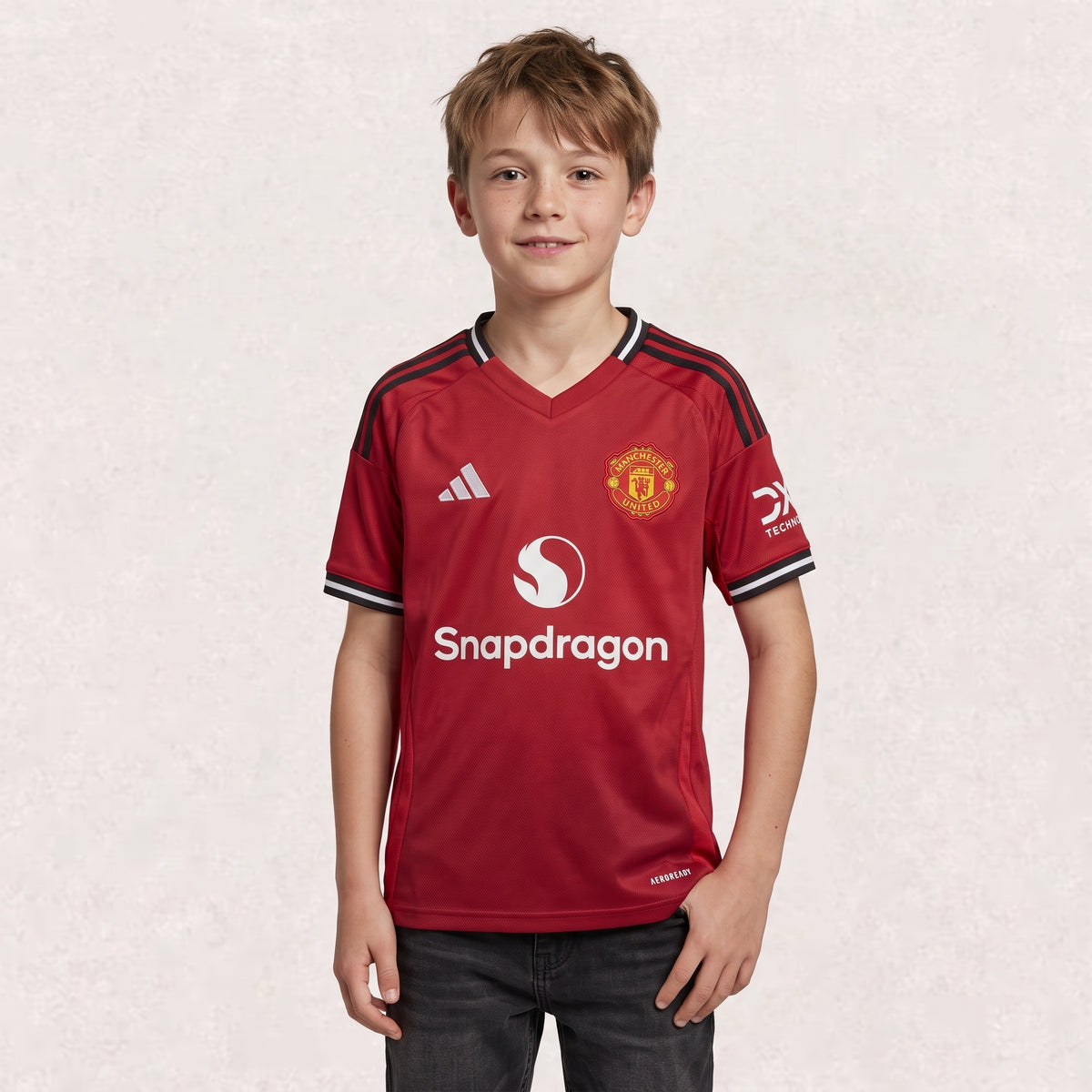 Manchester United 25/26 Home Kids Jersey