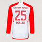 Bayern FC 23/24 Long Sleeve Home Jersey
