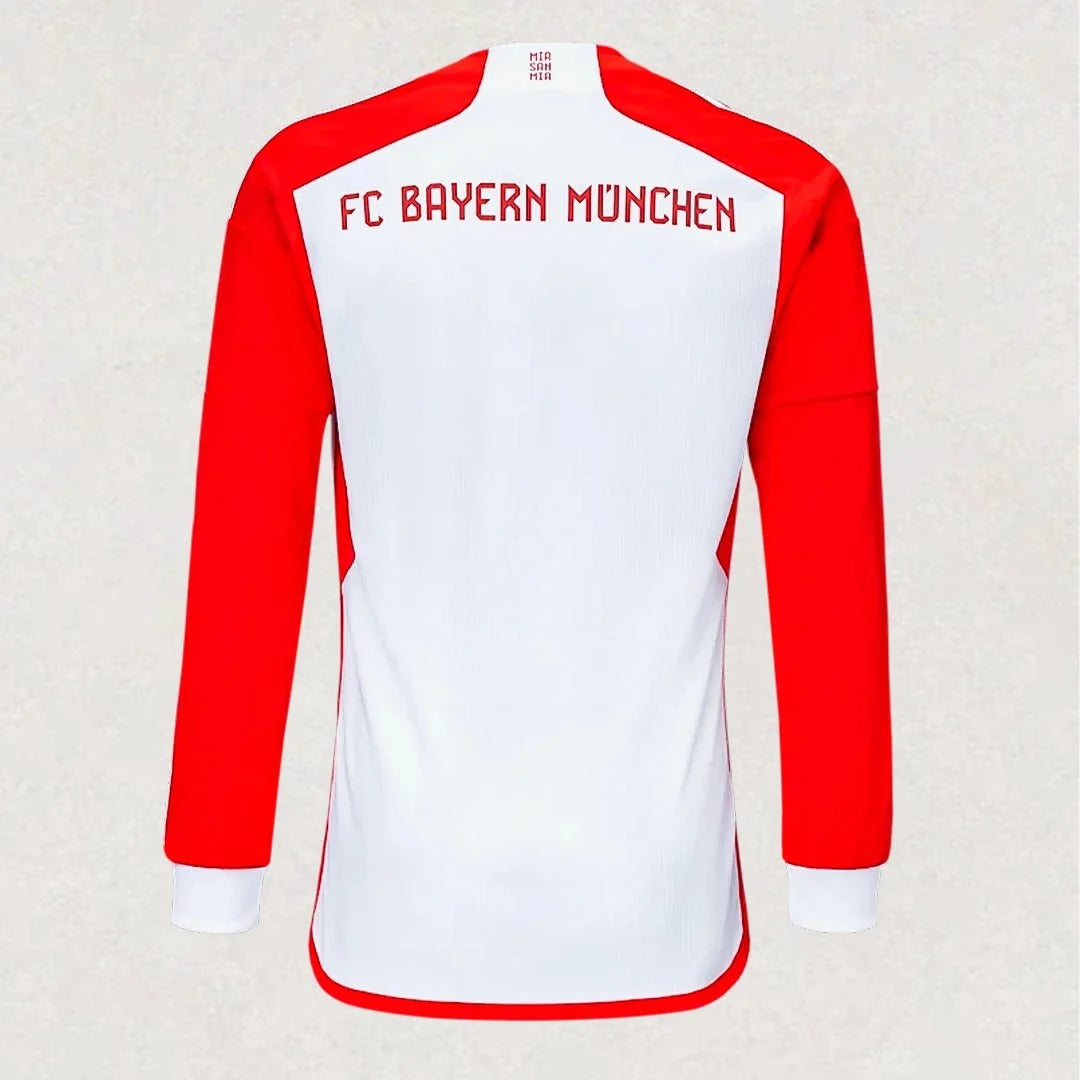 Bayern FC 23/24 Long Sleeve Home Jersey