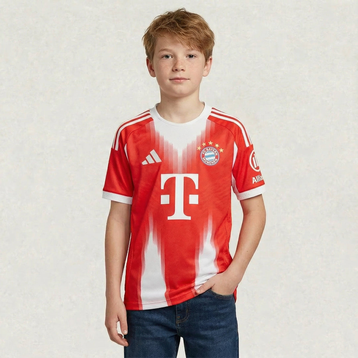 Bayern Munich 25/26 Home Kids Jersey