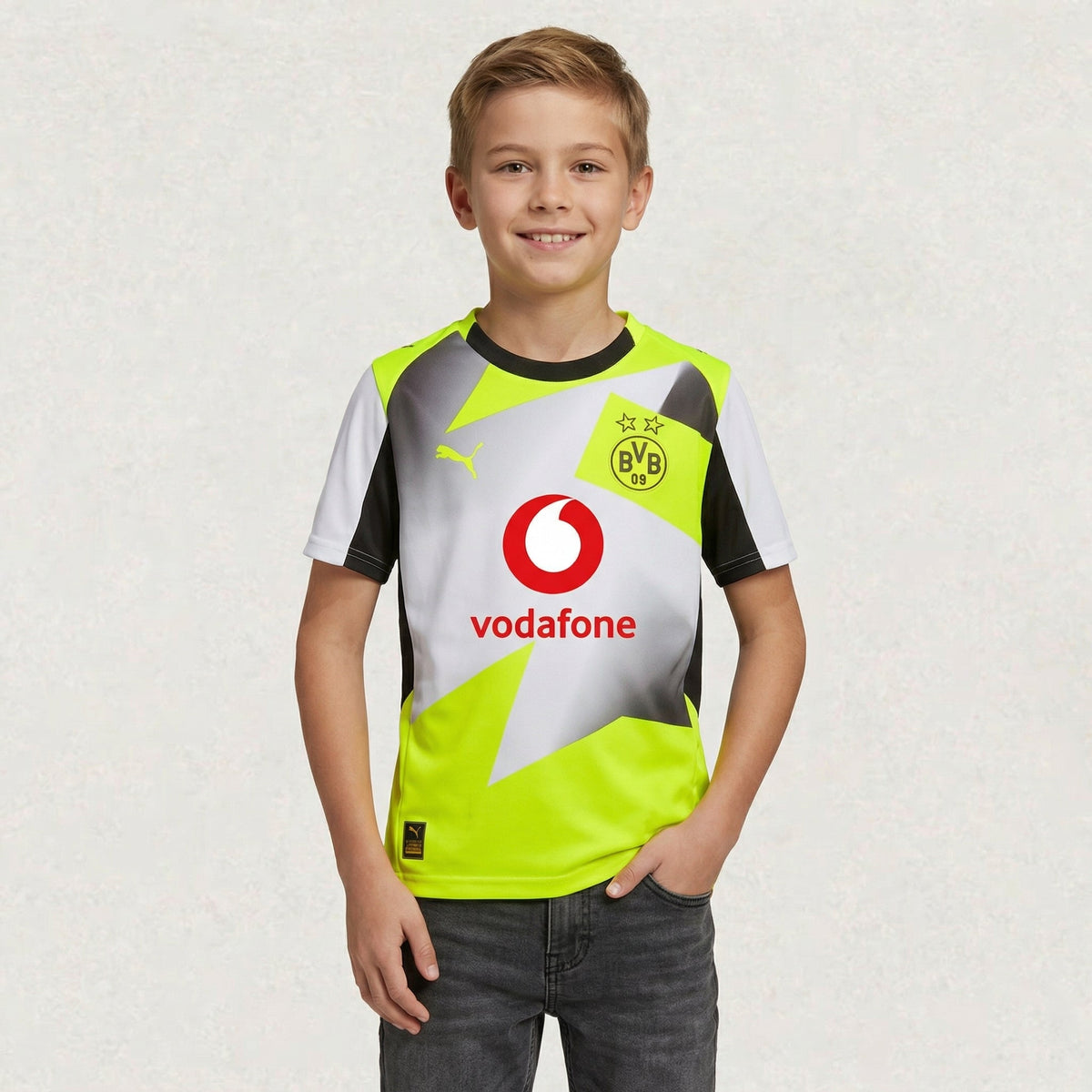 Dortmund 25/26 Away Kids Jersey