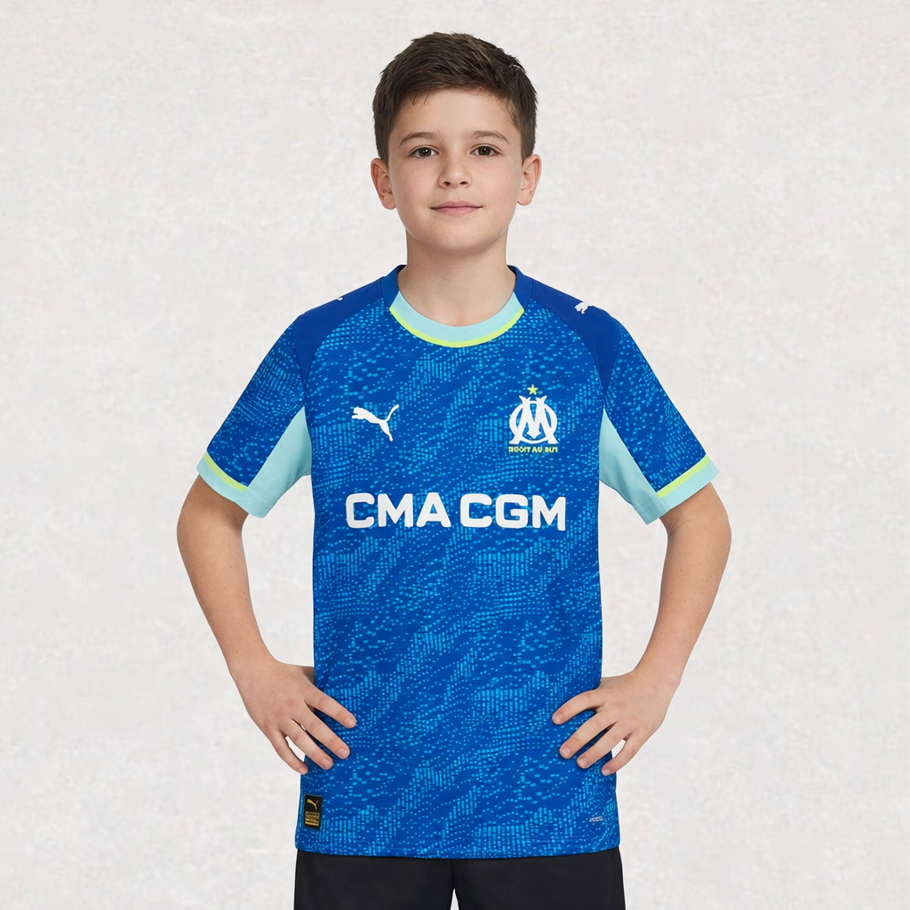 Marseille 25/26 Kids Third Jersey
