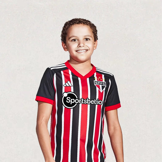 São Paulo FC Away 23/24 kids jersey