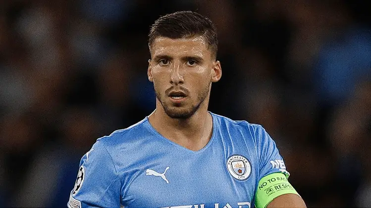 Ruben Plays as a defender for Manchester City.