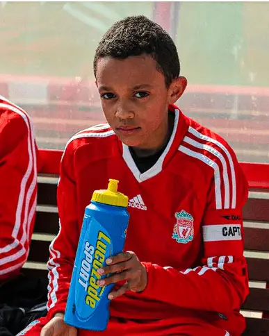 Trent Alexander-Arnold during his time at Liverpool’s youth team.