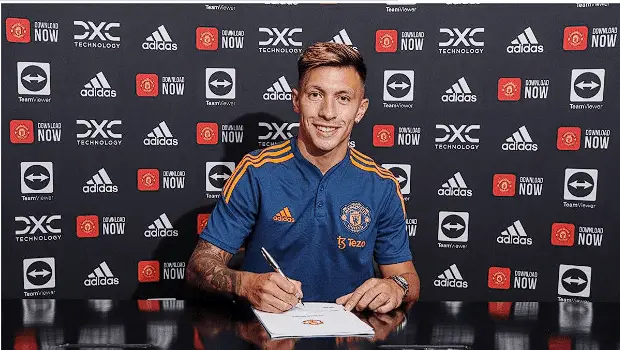 Lisandro Martinez was delighted to join Manchester United