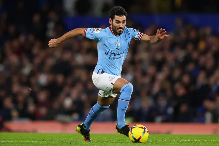 Gundogan is a sight to see with his versatile playing style.