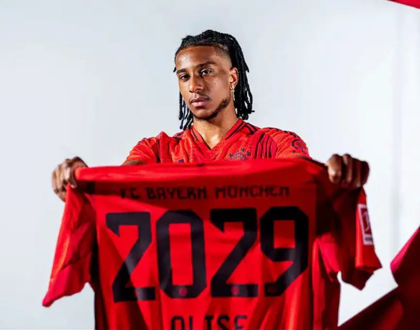 Michael Olise currently plays for Bayern Munich.