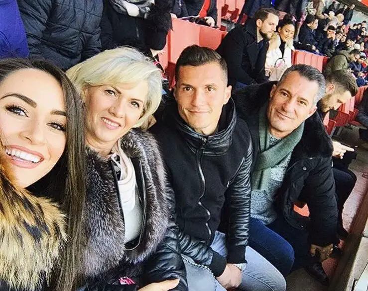 Granit Xhaka’s parents are very supportive of him. 