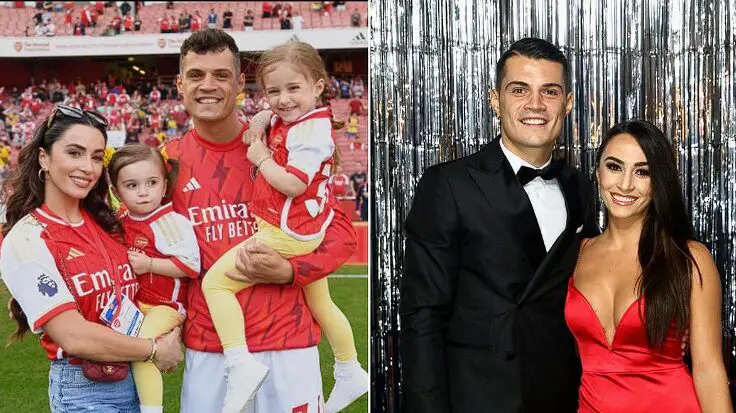 Granit Xhaka is married to Lekaj.