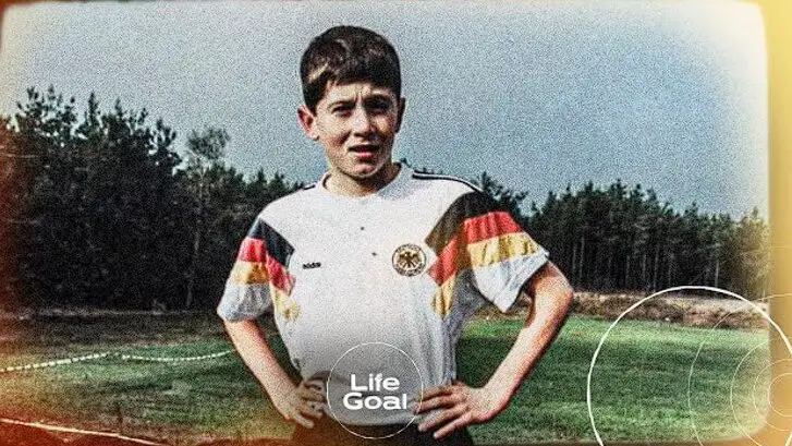 Robert Lewandowski’s early childhood memory.