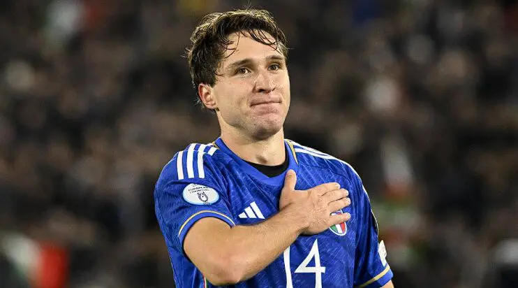 Federico Chiesa has been interested in football since a young age. 