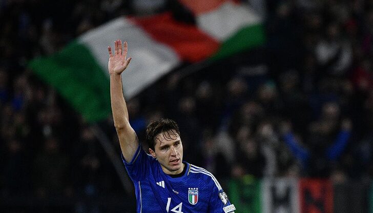 Federico Chiesa represents Italy. 