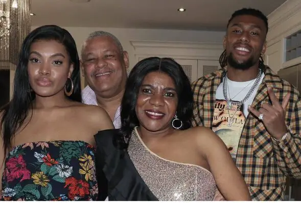 Alex Iwobi’s family has been very supportive of his career.